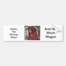 Arllaw, The Writing Witch. Bumper Stickers