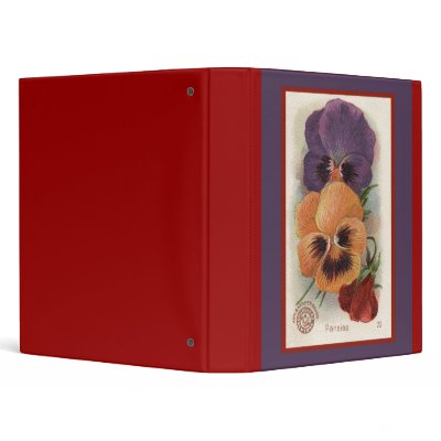 Arm and Hammer Pansies Ad Binders by diane_evelyn