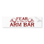Arm Bar Bumper Stickers