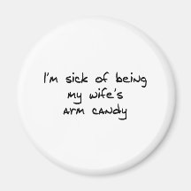 Arm Candy Design Magnet