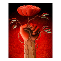 Arm Rose posters by Surrealism Arm Rose posters