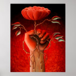 Arm Rose Poster