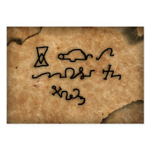 armadel anael "parchment" business card templates