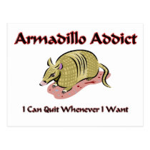 Armadillo Addict postcards