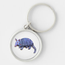 Armadillo art fun cute happy unique armadillos keychains