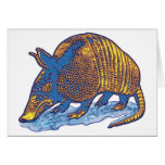 Armadillo Big Dot Greeting Card