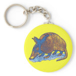 Armadillo Big Dot Key Chain