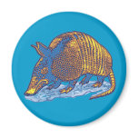 Armadillo Big Dot Refrigerator Magnets