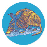 Armadillo Big Dot Stickers