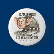 Armadillo Bush Button  buttons