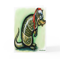 Armadillo Christmas cards