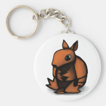 Armadillo Design Key Chain