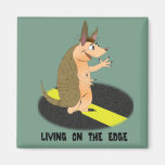 Armadillo Edge Square Magnet
