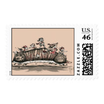 Armadillo Express! stamps
