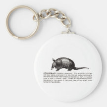 armadillo keychain