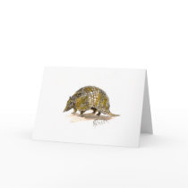 Armadillo Note card