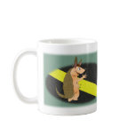 Armadillo on the edge Large Mug