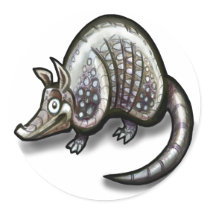 Armadillo Stickers