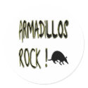 Armadillos Rock! Sticker