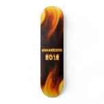 Armageddon 2012 fire and flames. skateboard decks
