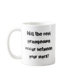 Armageddon Between Your Ears mugs