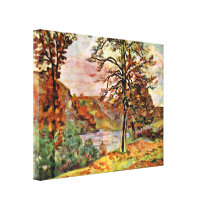 Armand Guillaumin - landscape Canvas Prints
