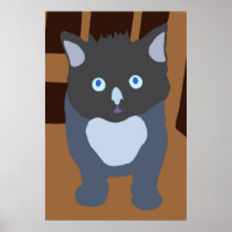 Armand on Chair poster