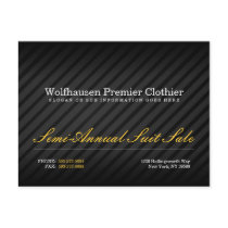 Armani Suit Promo Postcard