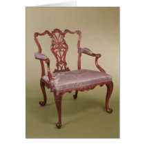 Armchair by Thomas Chippendale, c.1760 Card