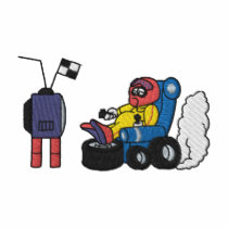 Armchair Racer embroidered shirts by ZazzleEmbroidery Armchair Racer embroidered shirts