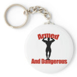 Armed and Dangerous Key Chain