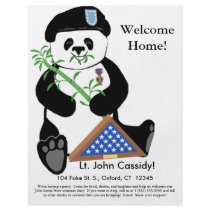 Armed Forces Day Panda Flyer