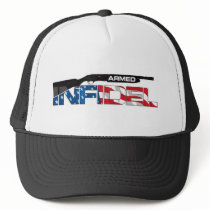 ARMED INFIDEL MESH HAT