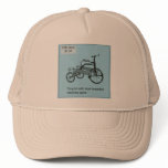 Armed tricycle trucker hats