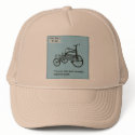 Armed tricycle hats