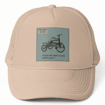 Armed tricycle hats by earyugo Armed tricycle hats