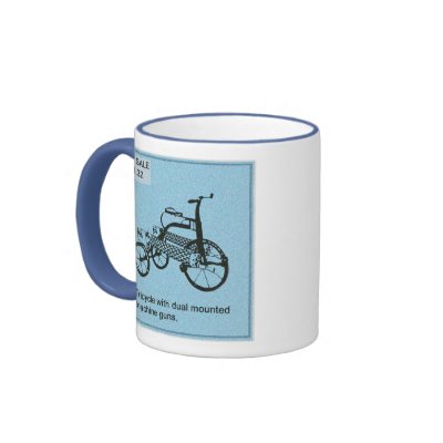 Armed tricycle mugs by earyugo