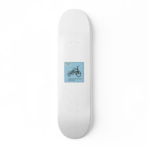 Armed tricycle custom skate board