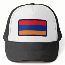Armenia armenian embroidered effect flag hat
