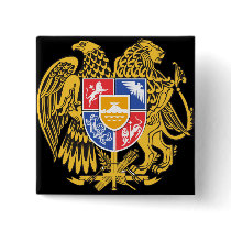 armenia coat of arms pin