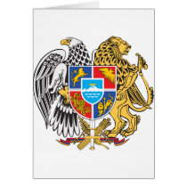 Armenia Coat Of Arms Greeting Card