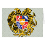 Armenia Coat of Arms detail Cards