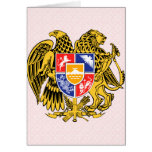 Armenia Coat of Arms detail Card