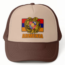 Armenia Coat of Arms Mesh Hats