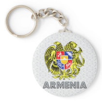 Armenia Coat of Arms Key Chains