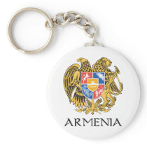 Armenia Coat of Arms Keychain