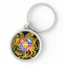 armenia coat of arms key chain