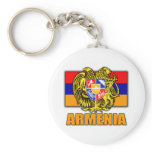 Armenia Coat of Arms Keychains