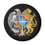 Armenia Coat Of Arms Fridge Magnets