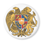 Armenia Coat of Arms Magnet